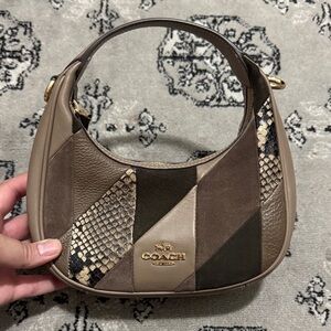 Coach Mini Carmen - Brown Patchwork